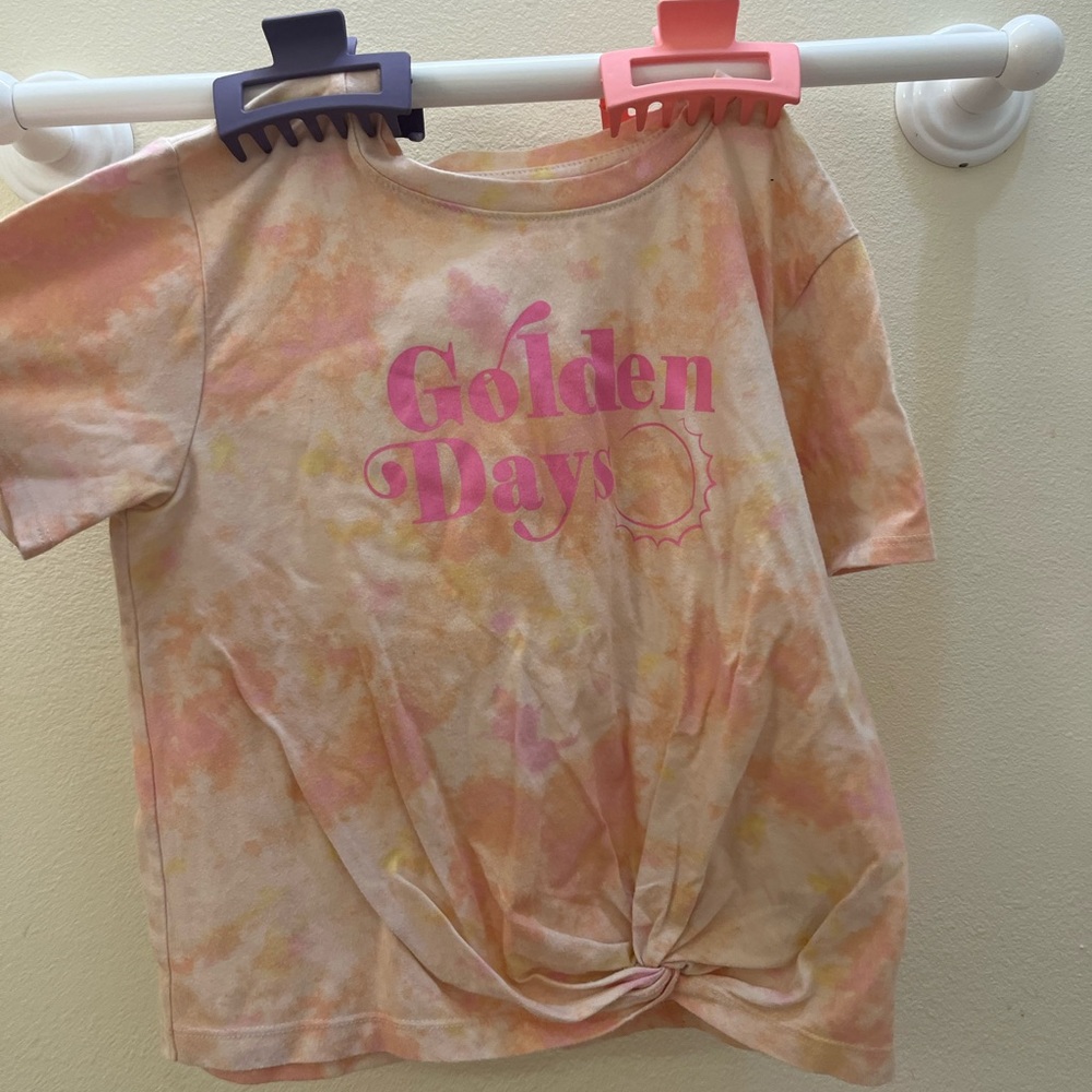 GIRLS M7/8 CAT & JACK SHORT SLEEVE TEE